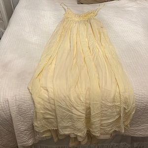 EUC Backless Maxi Dress Size L